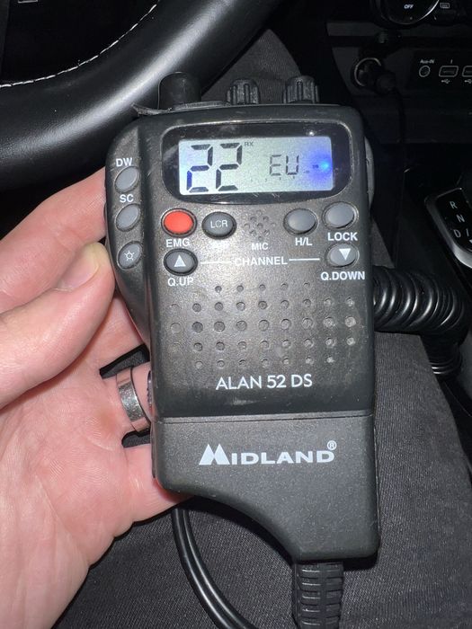 Stație CB Midland Alan 52 DS – stare foarte bună