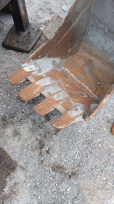 Экскаватор погрузчик 3в1 Фермег английский