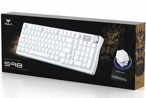 Клавиатура Aula S98 механическая   RUS/ENG  Оригинал 3 в1