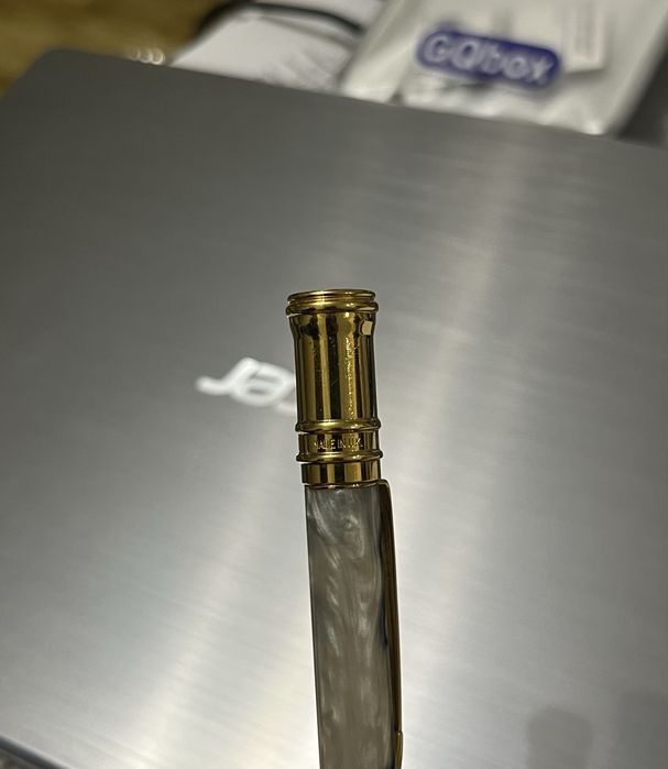 Ручка Parker Duofold Pearl & Black, оригинал, перламутр, позолота