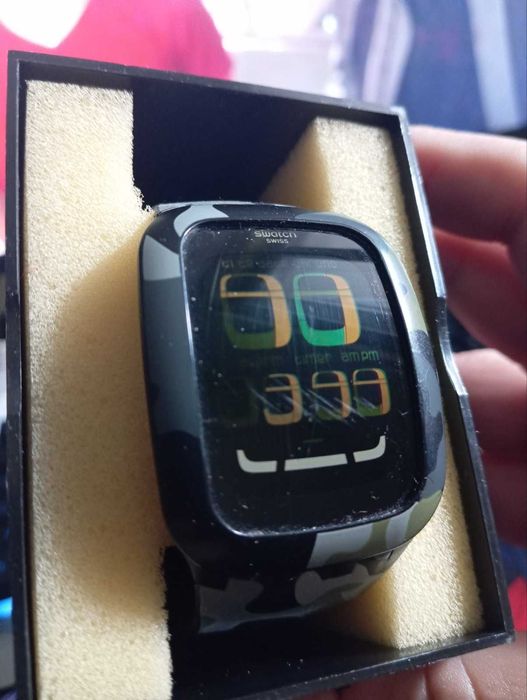 часовник Swatch SURB105 Swatch Touch Camouflage