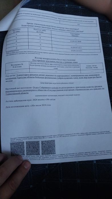 Продам земельный участок