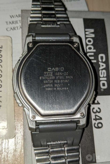 часы casio twincept abx-20eu-avmq