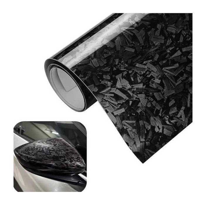 Фолио Кован Карбон Mercado Trade, Гланц, Premium, 152см, Черен