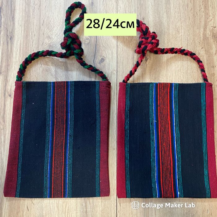 Памучни торби от ръчно тъкани платове