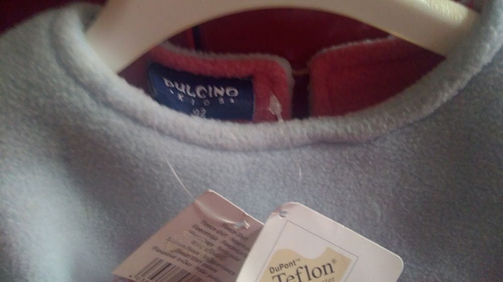 Pulover 92 cm, NOU, fleece/polar gros,Pulcino kids, Germania