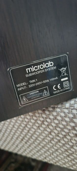 колонки с сабвуфером Microlab.