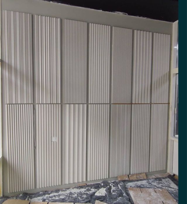 Панели рейка из гипса