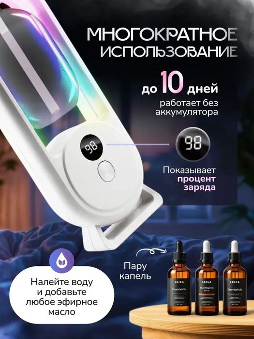 Автоматический освежитель воздуха для дома аромадиффузор плюс 1 флакон