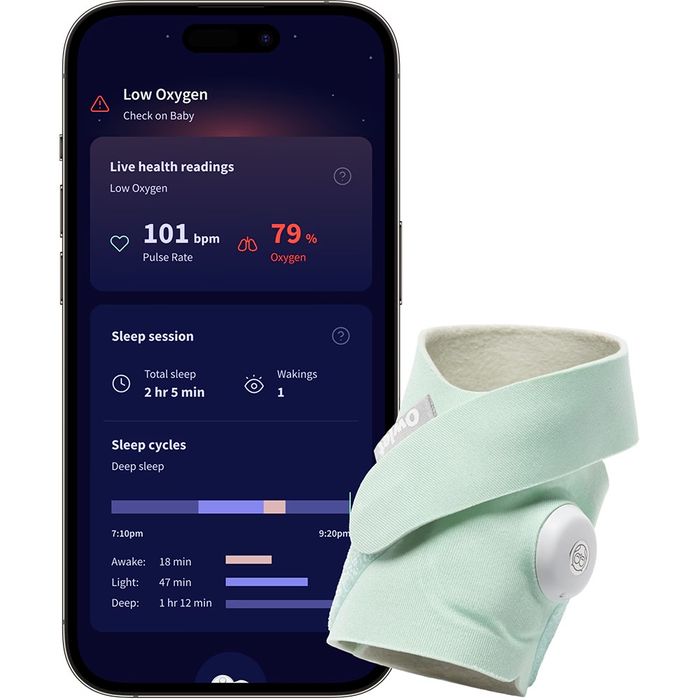 Soseta inteligenta OWLET Dream Sock BMRHNNMIM