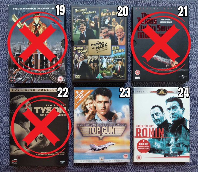 DVD Boxsets - Manga Akira, Tyson, American Dad, Curb Английски Език