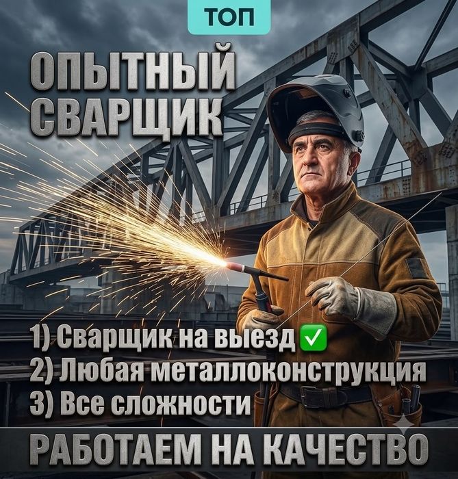 Сварщик с опытом