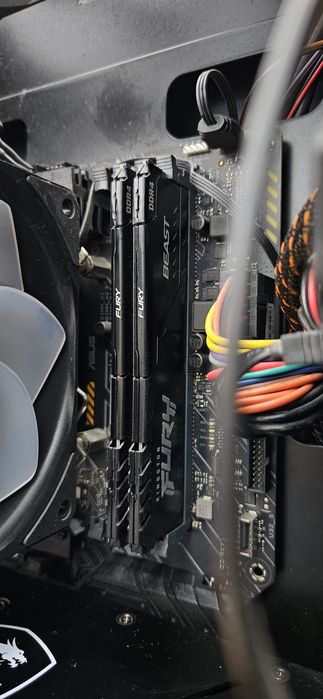 Tuf inside gaming pc.