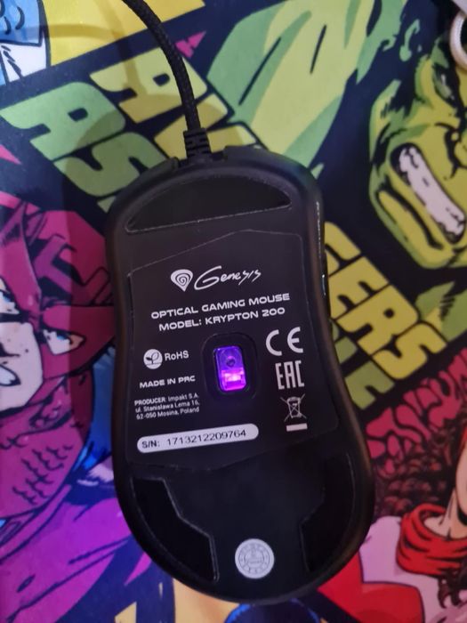 Геймърска Мишка Genesis Krypton 200