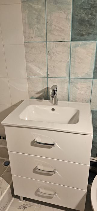 Vand set masca + lavoar si baterie