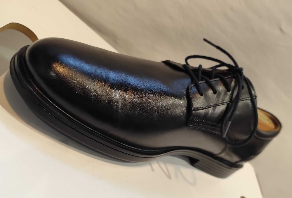 Pantofi derby 43 43.5 premium Clarks piele naturala moale