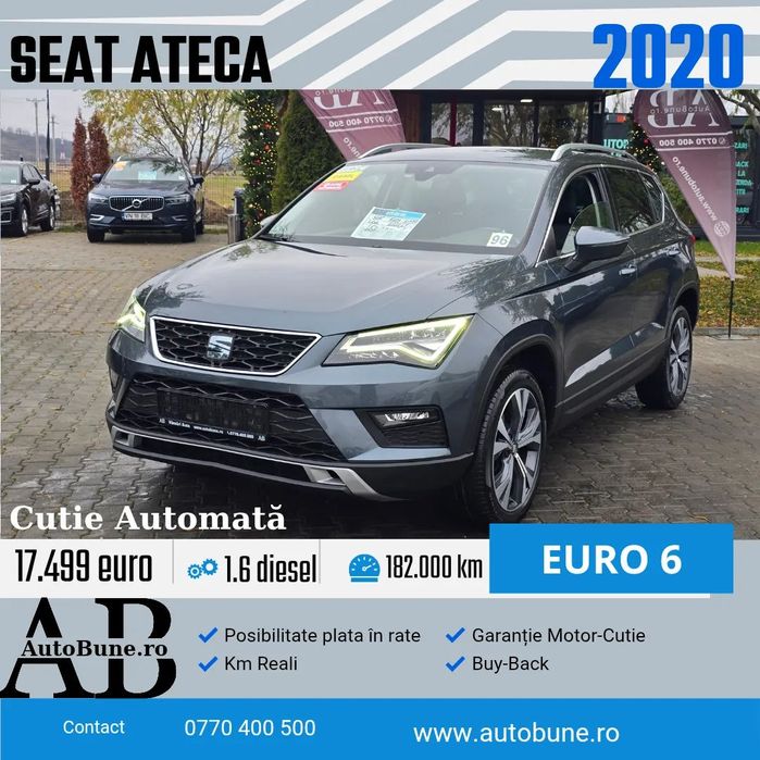 Seat Ateca Seat Ateca , 2020, Cutie Automată