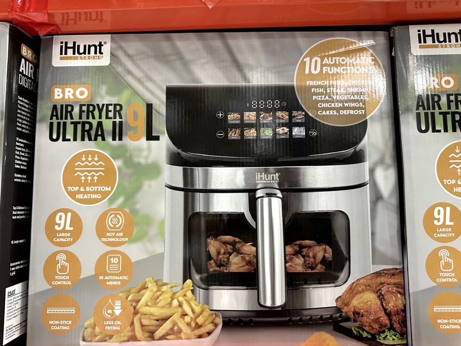 Air Fryer Friteuza cu aer cald iHunt Ultra 9L
