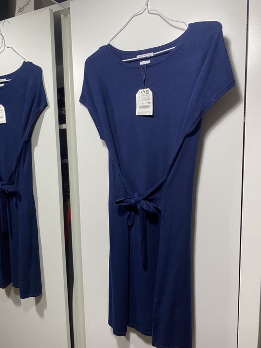 Синя рокля Zara