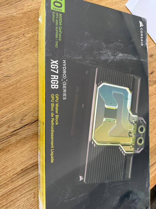 Hydro X Series XG7 RGB 40-SERIES GPU Water Block Nvidia GeForce (RTX 4080 Suprim/Trio)