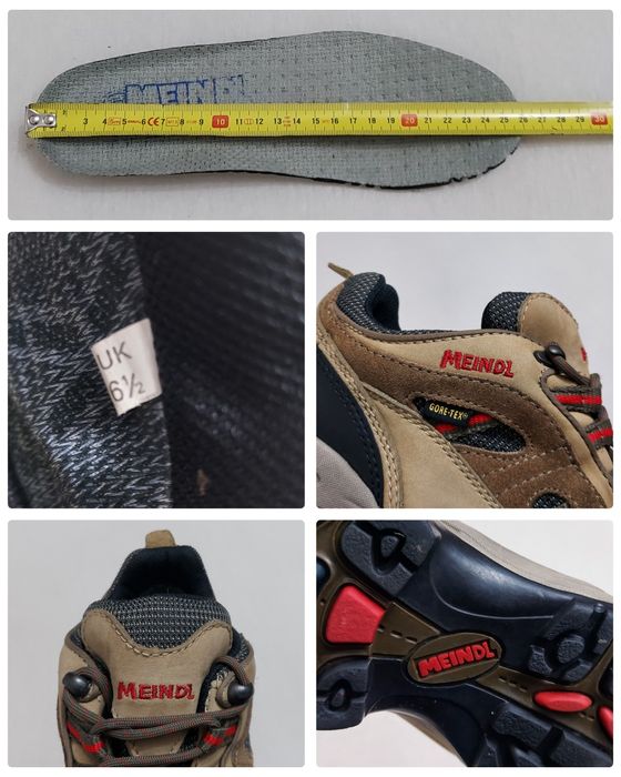 Ghete munte MEINDL Gore-Tex, bocanci piele naturală, Nr 40 EU unisex