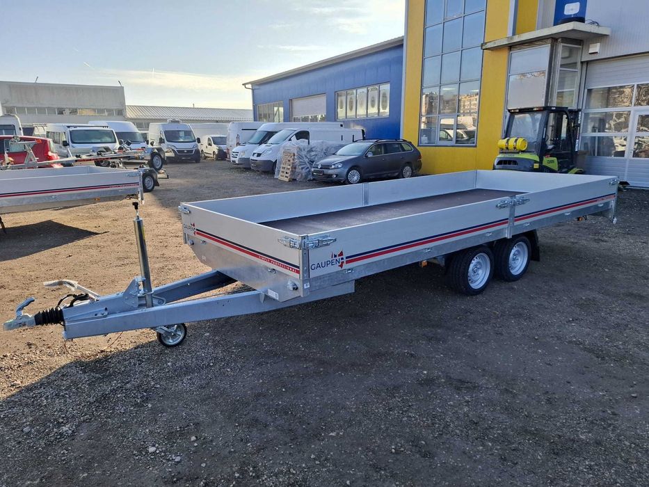 НОВО бордово ремарке GAUPEN N35-508 2 MASTER