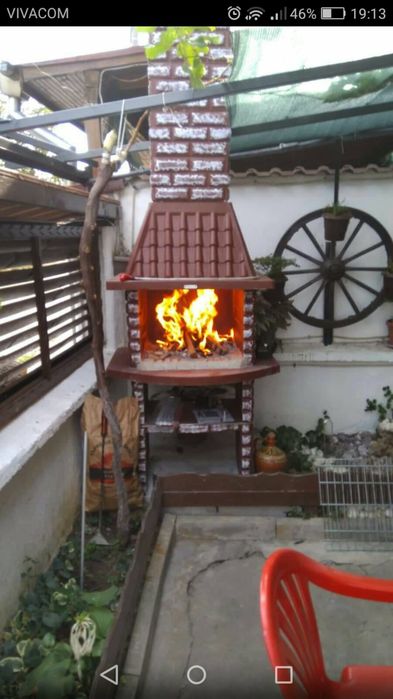 Градинско барбекю.