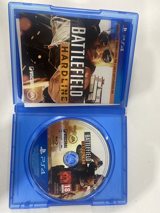 Игровой диск от playstation 4 Batlefield hardline