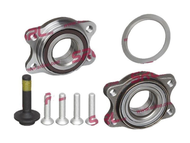 Rulment butuc roata Audi A4 B7 Convertible (8HE), A6 /Allroad(C6), A8 (D2), A8 D3 (4E2), R8 (42) 2007-2015; VW Phaeton (3D2), Latime [mm]: 42,25, montare: spate, Diam. int. [mm]: 44,7, cu conexiune prin lipire, OE 3D0498607, SRLine