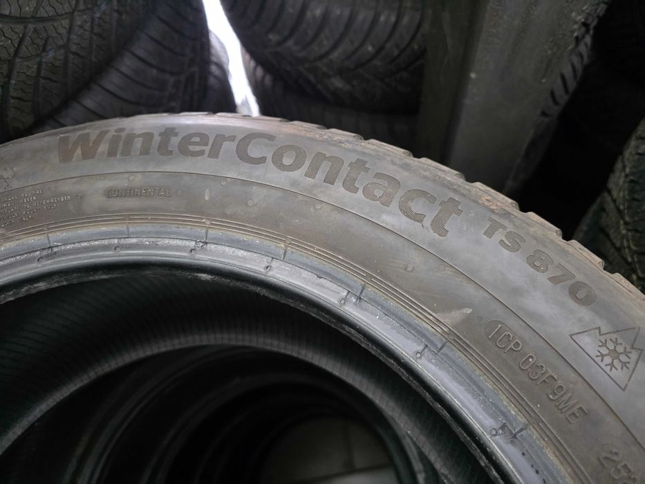 4бр Като нови зимни гуми 205 55 16 - Continental