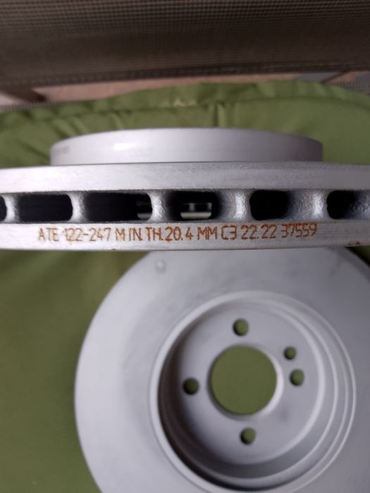 Предни спирачни дискове АТЕ за MINI S r55, r56, r57, r58, r59, r