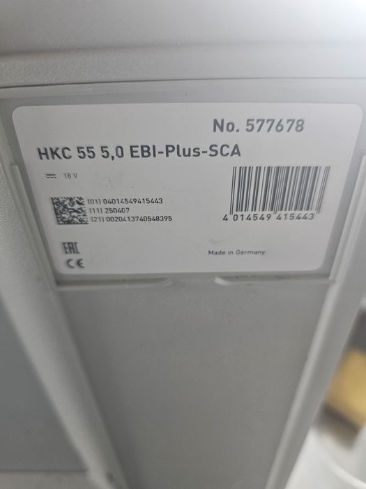 Circular festool HKC 55 5,0 EBI-Plus-SCA