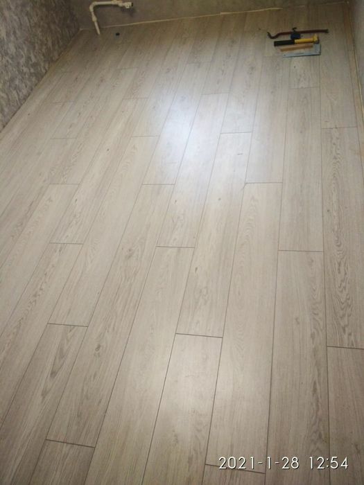 Укладка ламината, таркета.