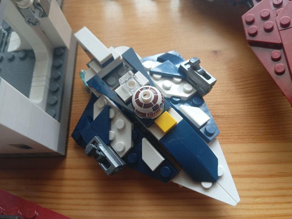 LEGO STAR WARS - сглобени сетове, без фигурки, инструкции и кутията