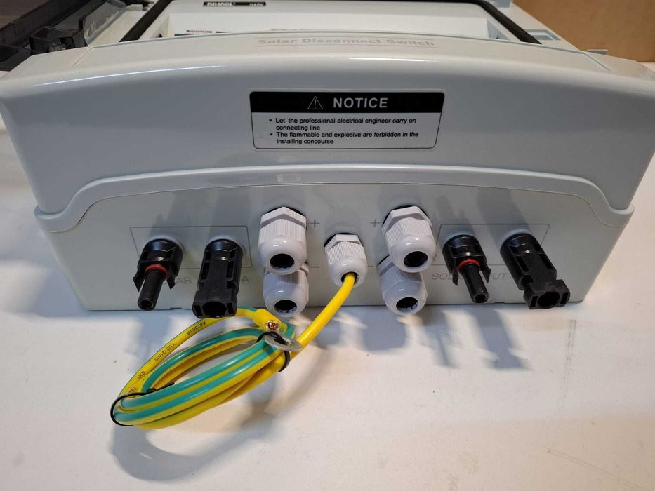 Cutie de joncțiune fotovoltaică cu protecție lasupratensiune CC DC500V