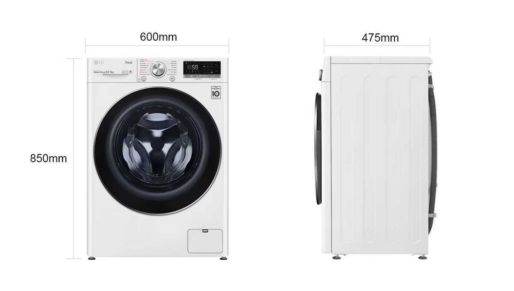 Пералня със сушилня LG