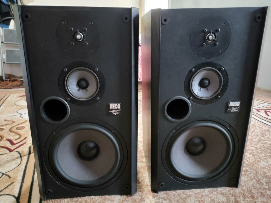 HECO Interior Reflex 25H – Немски Hi-Fi колони 130W Bass Reflex Stereo