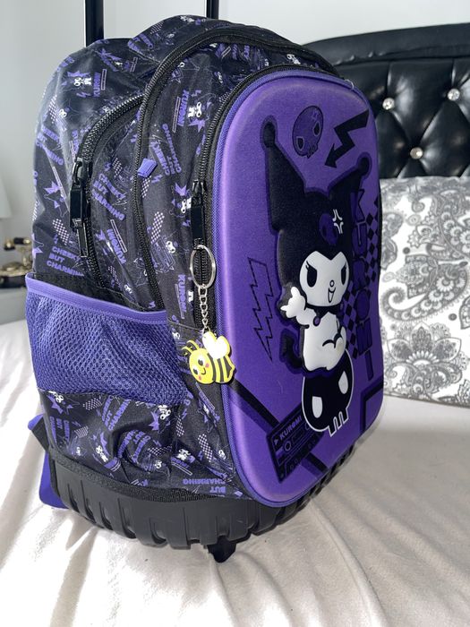 Kuromi Ghiozdan/Troler cu protectie spate