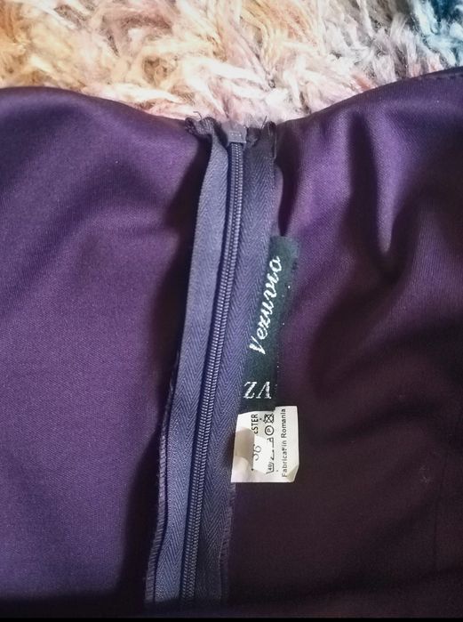 Rochie lunga de seara sativ mov