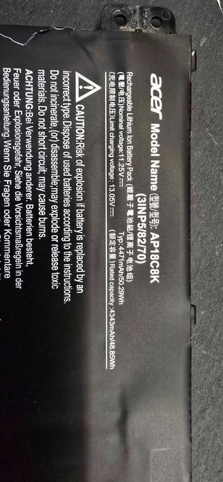 Baterie originala laptop Acer - AP18C8K