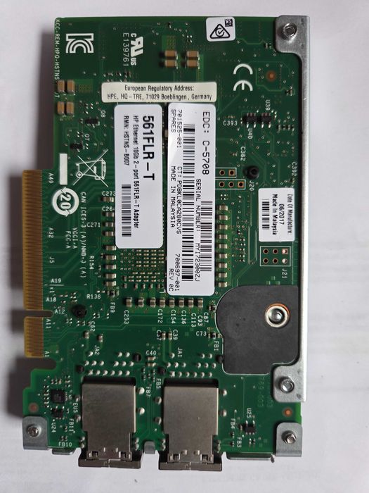Placa de Retea Server/Ws HP 561FLR-T Dual 10Gb X540