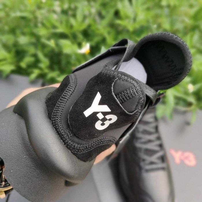 Adidasi Y-3, Kaiwa - Black Premium din Piele NOI Yohji Yamamoto Y3