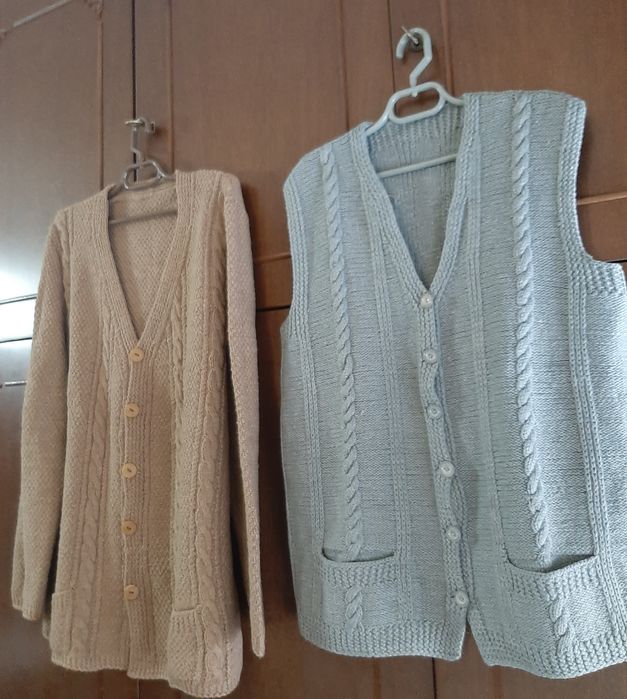 Престилки домакински НОВИ; Жилетки - Нови