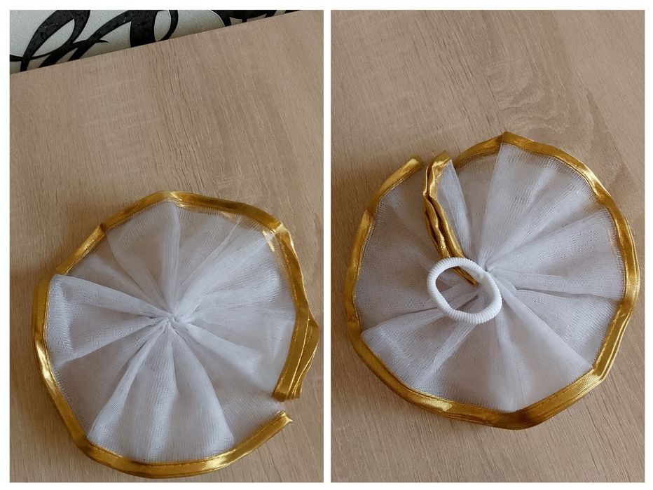 Школьный бант на резинке.