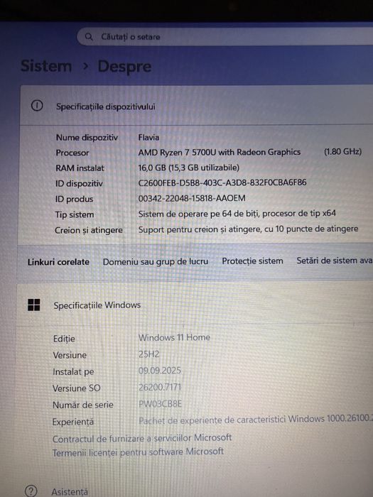 Laptop Lenovo IdeaPad Flex 5  NEFOLOSIT