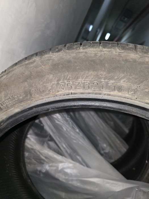 Продам резину R21 265/45цена 40 0000