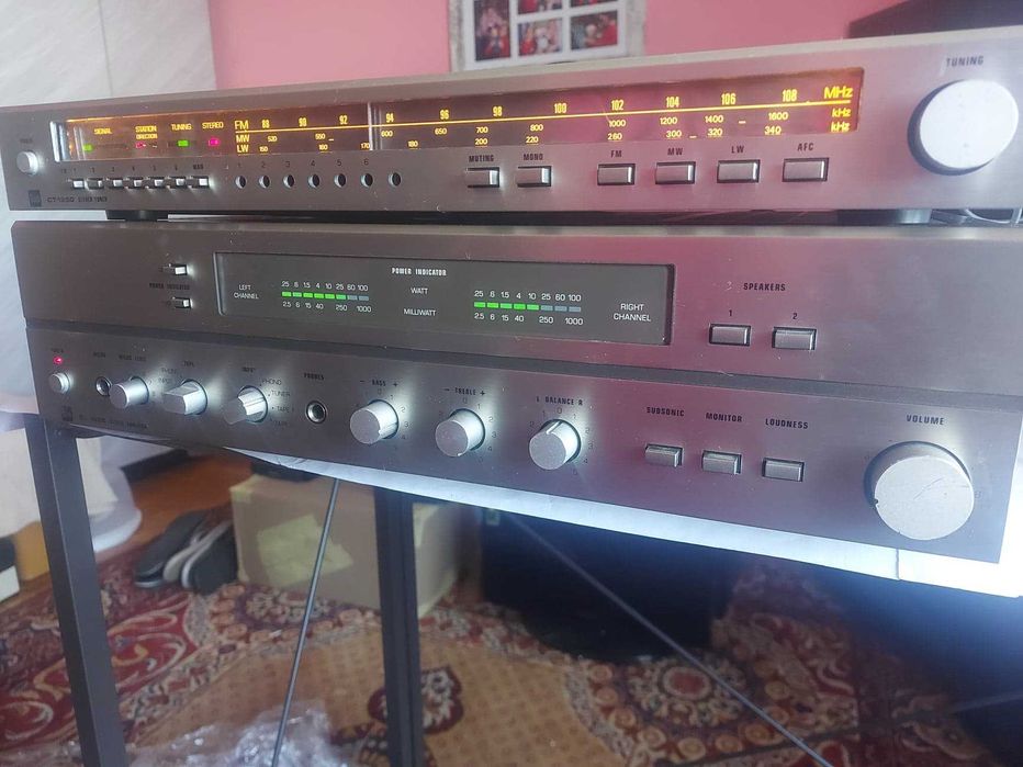 Dual CV-1450+CT-1250 linie HIFI vintage