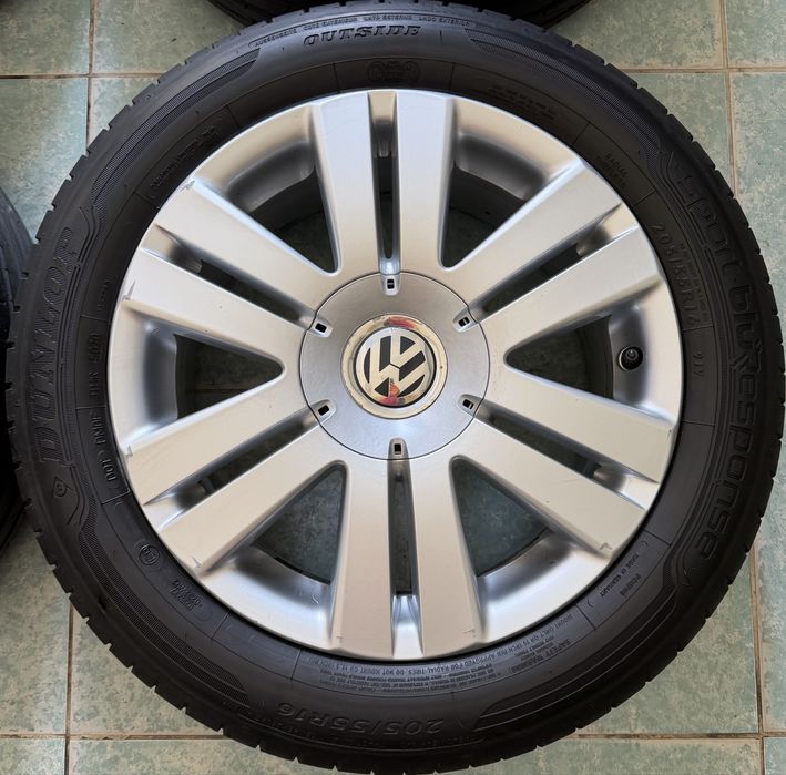Roti/ jante aliaj R16 originale VW Passat B6 205/55/16 vara