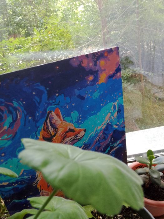 Готовая картина по номерам