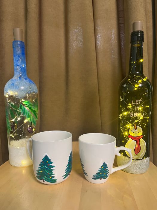 Ръчно рисувани чаши